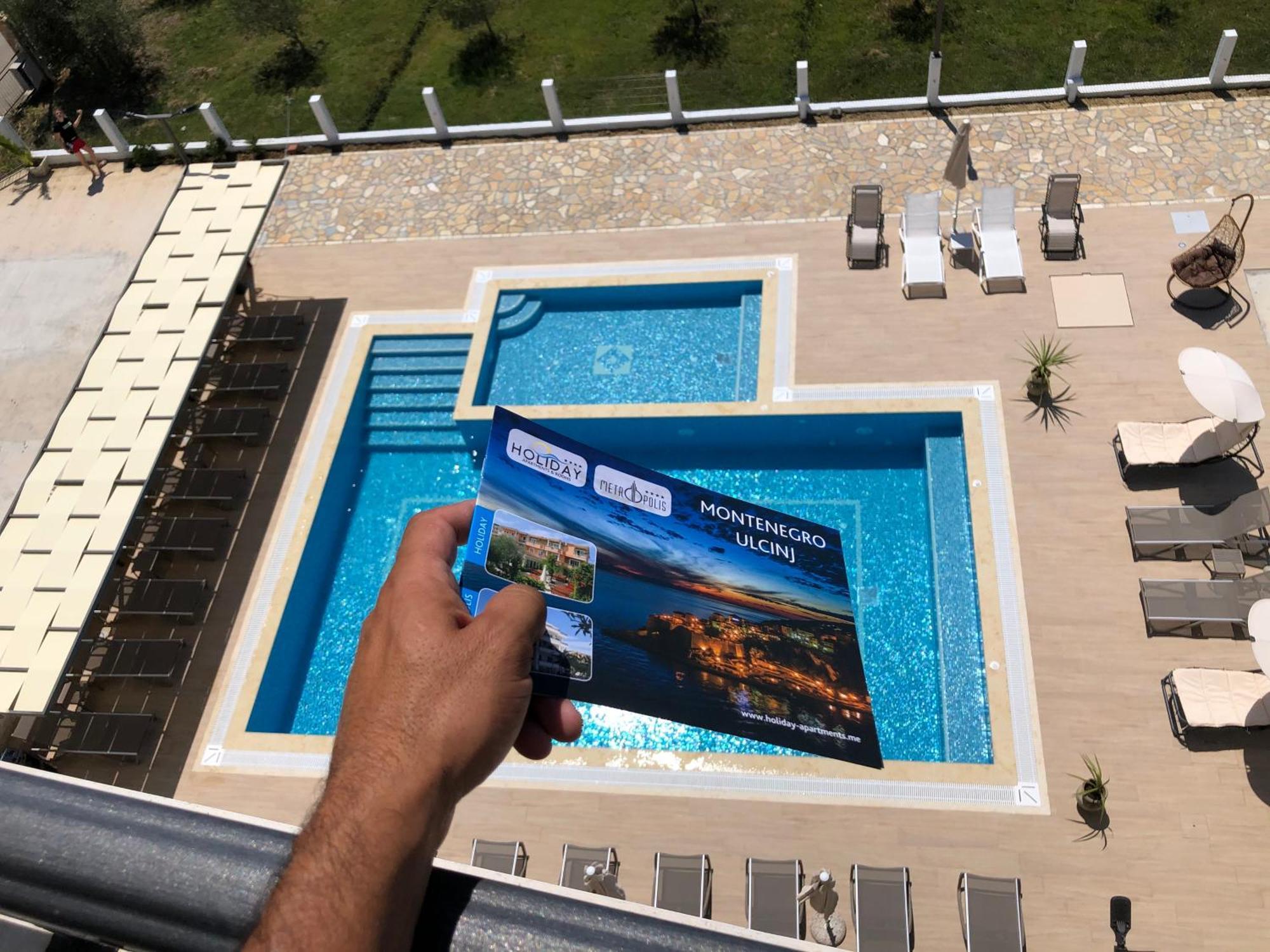 Metropolis Hotel Ulcinj Eksteriør billede